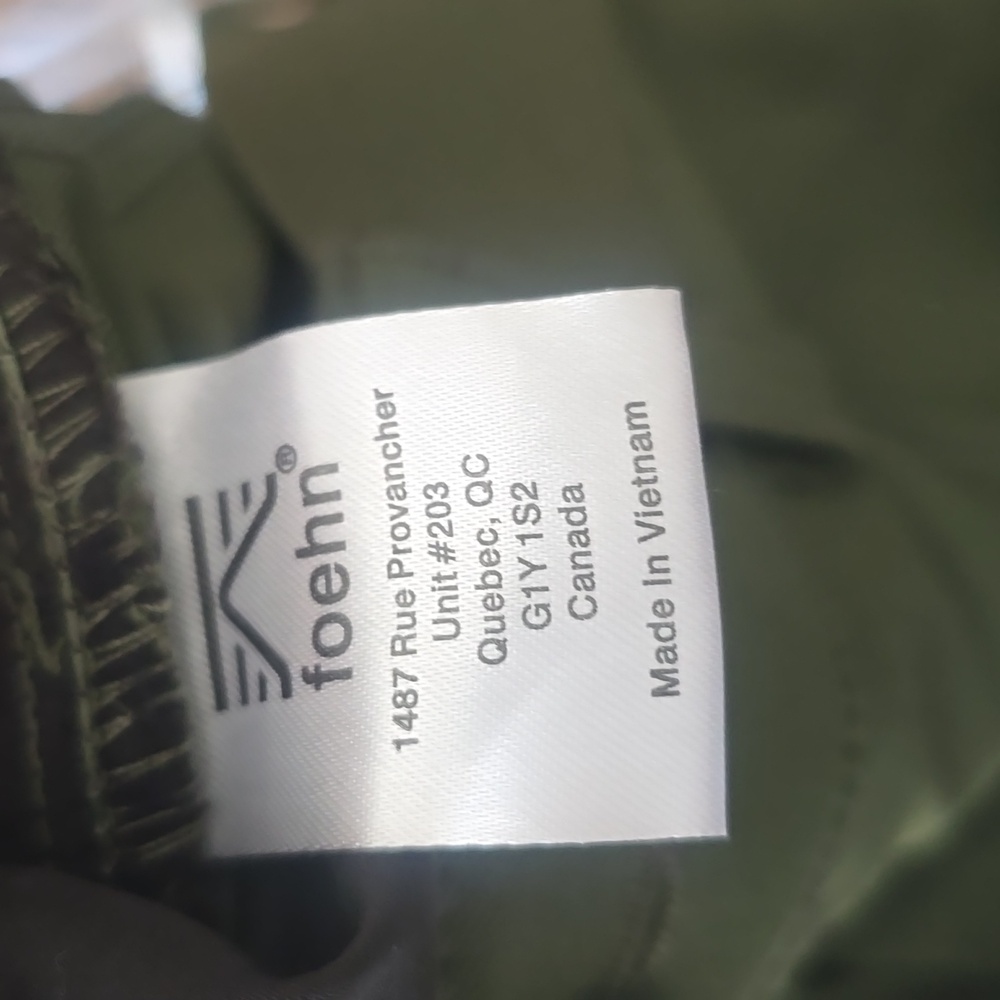 FOEHN Men's Brise Schoeller Pant Olive Green 32" inseam - Picture 11 of 16